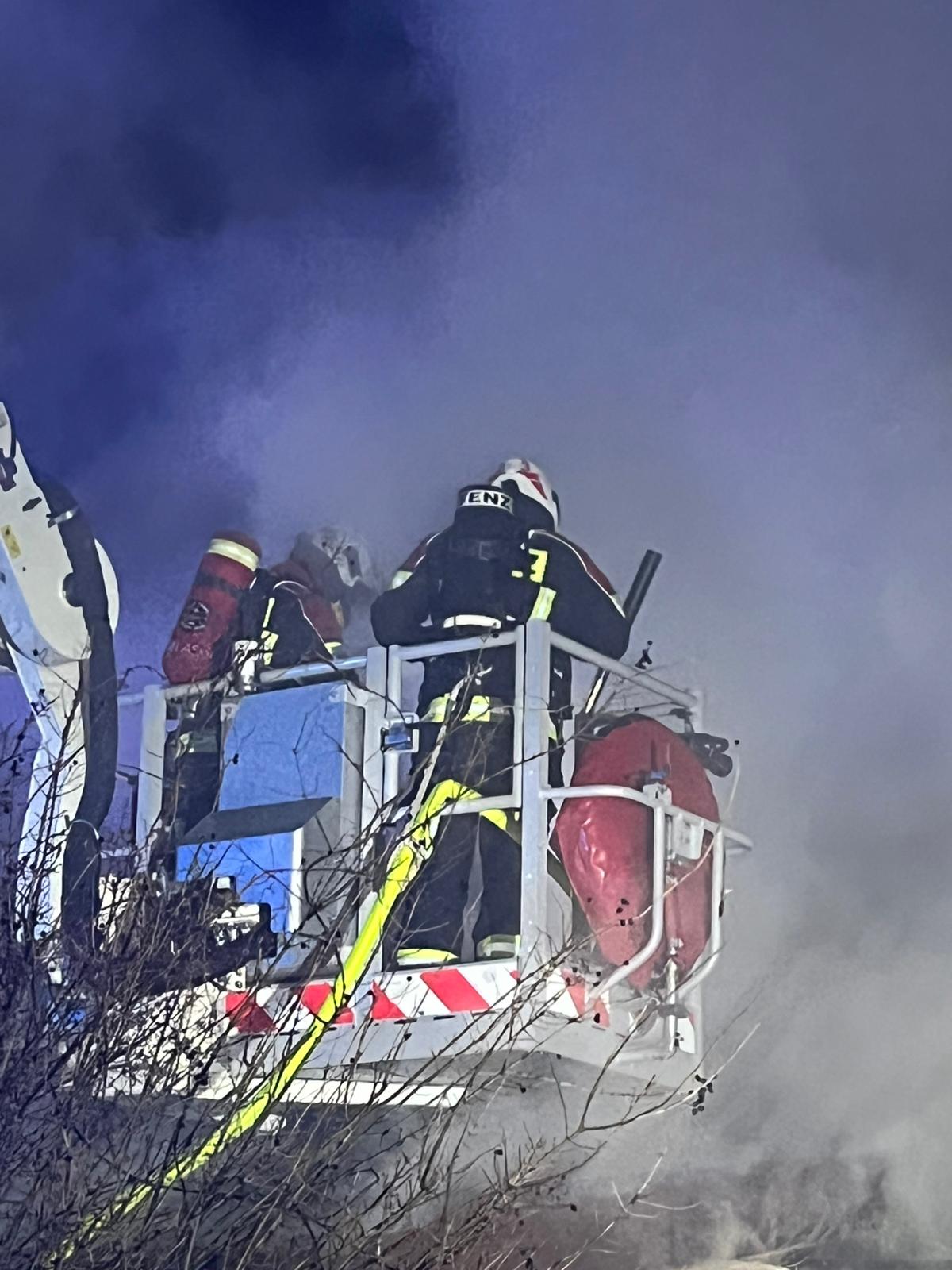 28.02.2026 Pożar domu w Kwirynowie